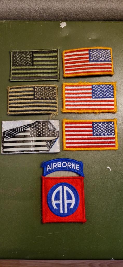 Amerikaanse emblemen, Verzamelen, Ophalen of Verzenden, Landmacht, Amerika, Embleem of Badge