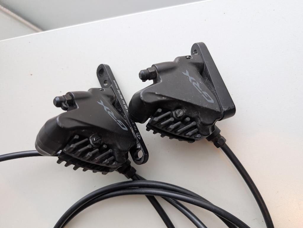 Shimano GRX BR-RX400 remklauwenset, Fietsen en Brommers, Fietsonderdelen, Remmen, Gebruikt, Ophalen of Verzenden, Gravelbike
