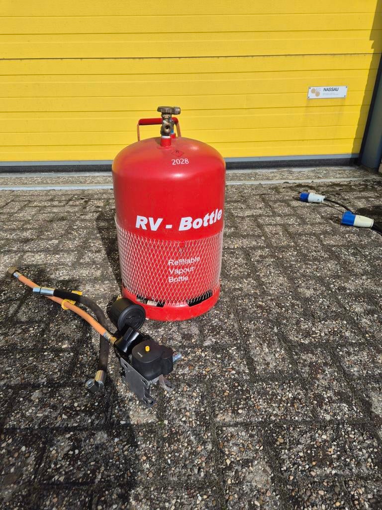 Gasfles met toebehoren, Caravans en Kamperen, Ophalen