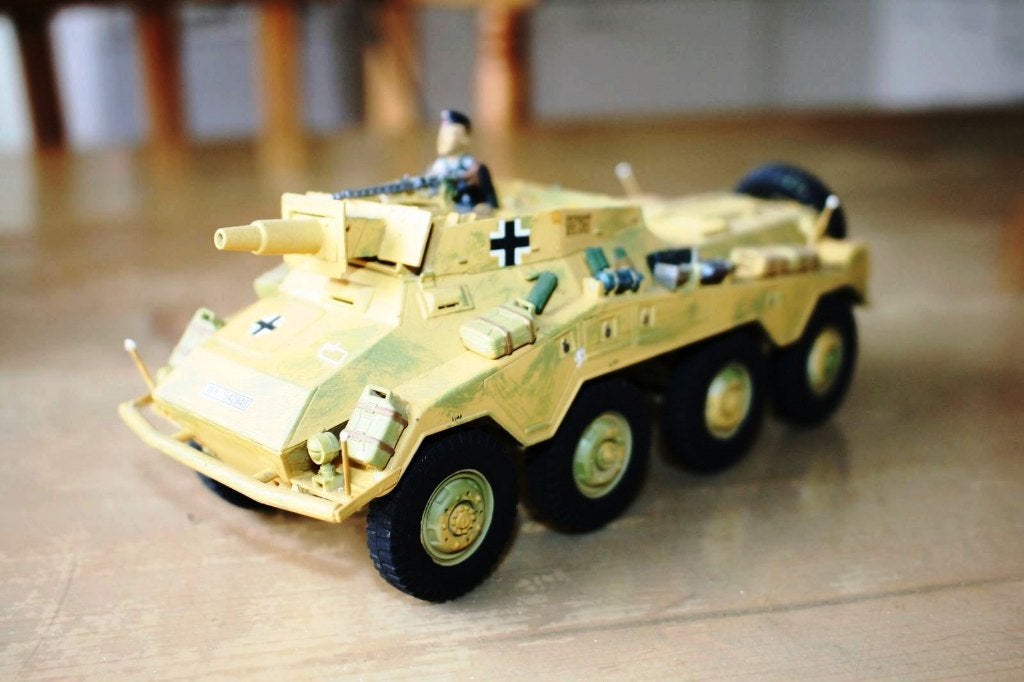 Sd.Kfz 234/3 model schaal 1:35, Ophalen of Verzenden, 1:32 tot 1:50, Tank, Overige merken