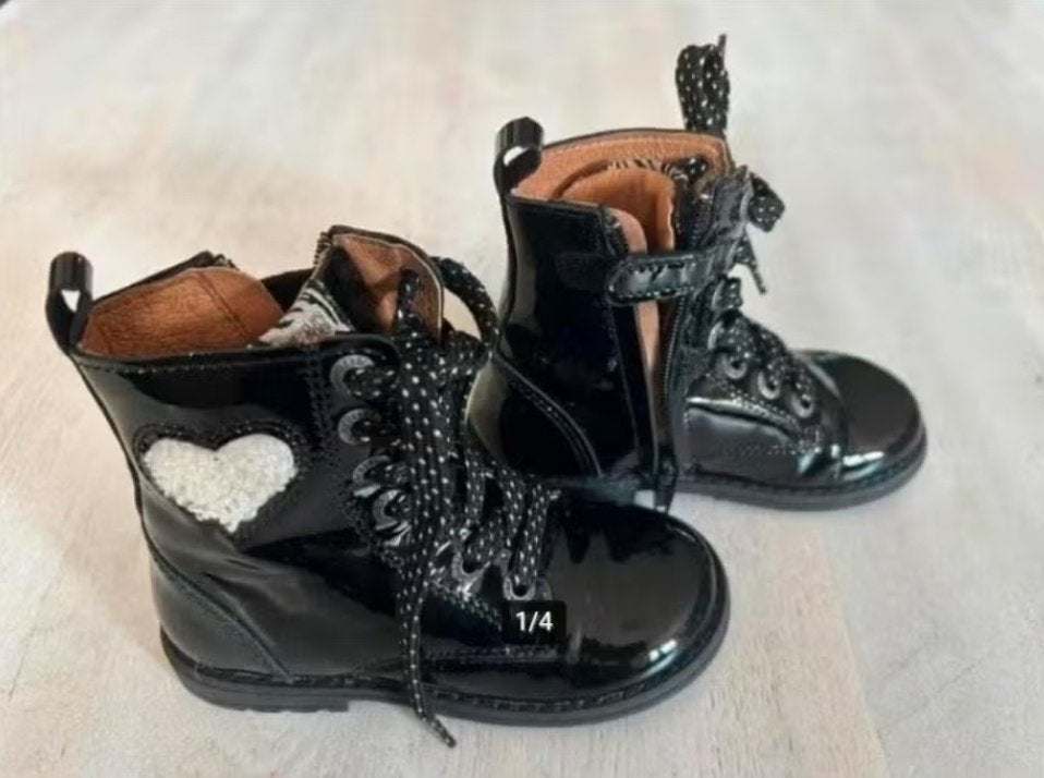 Develab Veterboots/laars hoog maat 25 (NIEUW) Lak zwart, Kinderen en Baby's, Kinderkleding | Schoenen en Sokken, Schoenen, Nieuw