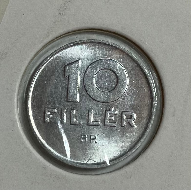 10 filler Hongarije 1989, Ophalen of Verzenden