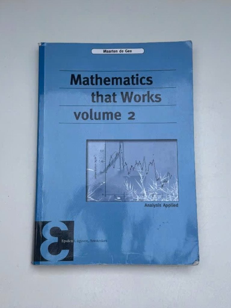Mathematics that works volume 2, Ophalen of Verzenden, Gelezen, Natuurwetenschap