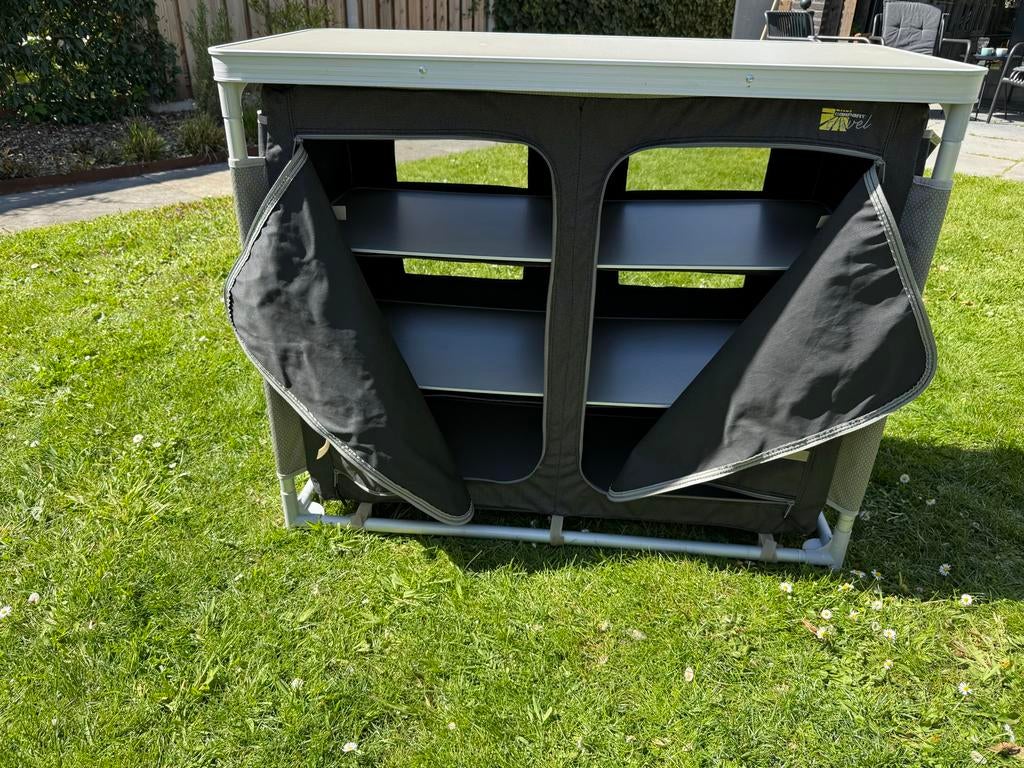 Kampeerkeuken/Opbergkast - Ideaal voor Camping, Ophalen, Zo goed als nieuw