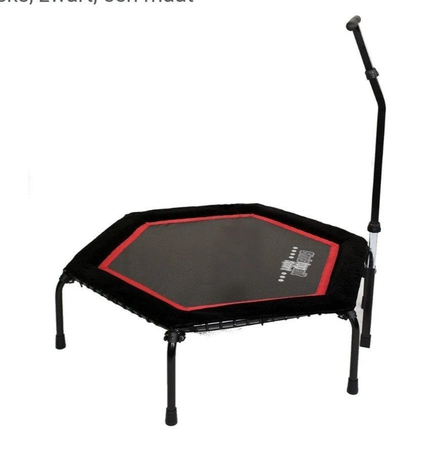 Christopeit Sport Fitness Trampoline met Handvat, Ophalen, Zo goed als nieuw