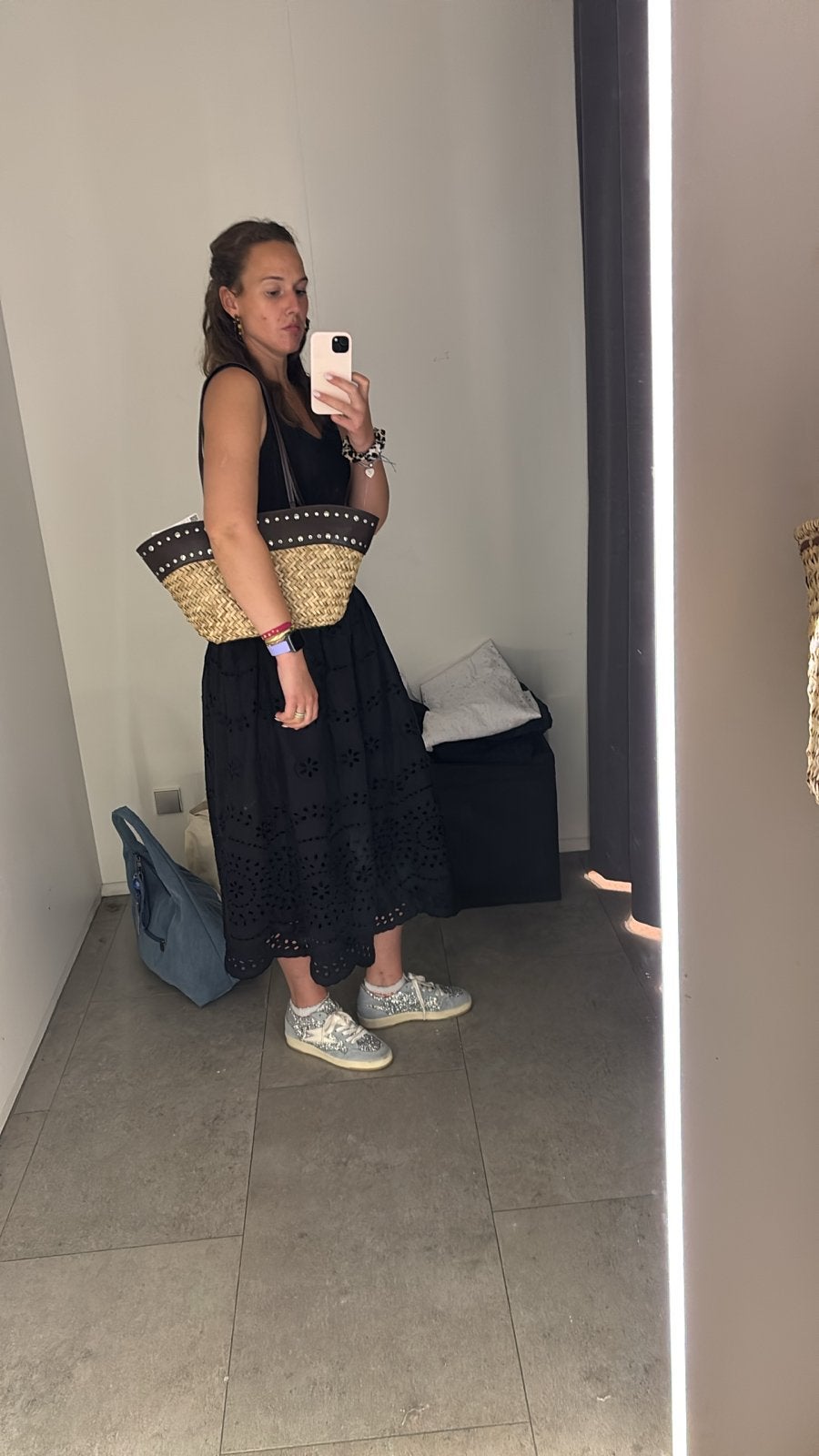 Mooie nieuwe tas van Mango, Verzenden, Nieuw, Bruin, Shopper