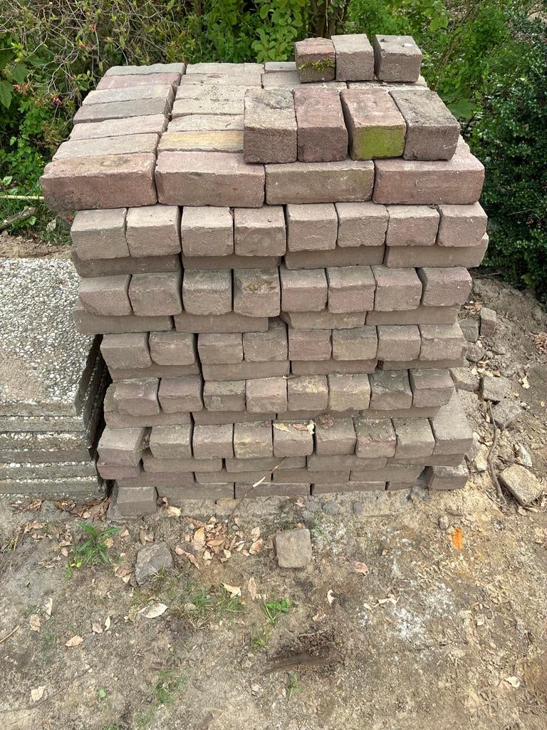 Baksteen / klinkers 450 stuks, Tuin en Terras, Overige materialen, Gebruikt, Klinkers, Ophalen of Verzenden
