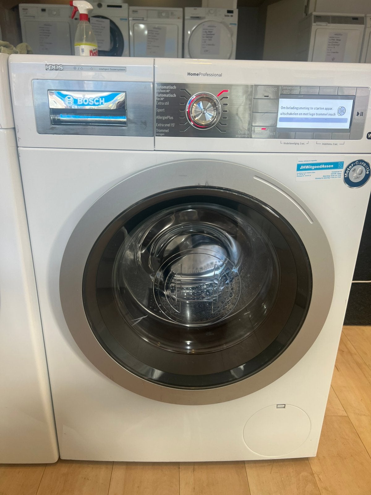 Bosch Wasmachine 9kg A+++. 🛜 en I-Dos. Home professional., Minder dan 85 cm, 8 tot 10 kg, Refurbished, Ophalen of Verzenden