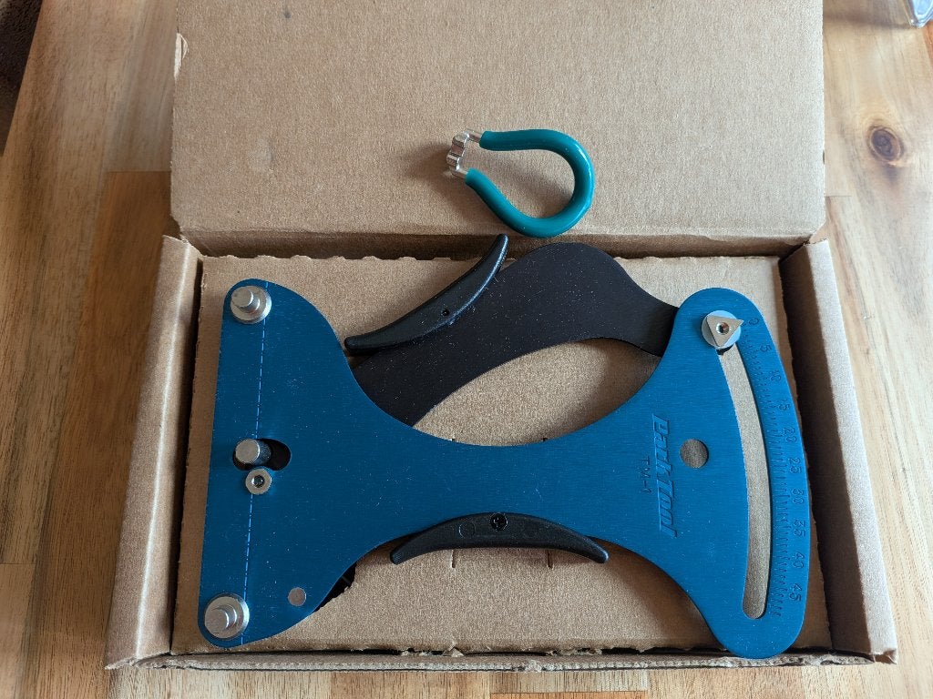 Park Tool TM-1 Spaakspanningsmeter, Fietsen en Brommers, Ophalen of Verzenden, Zo goed als nieuw, Spaakgereedschap