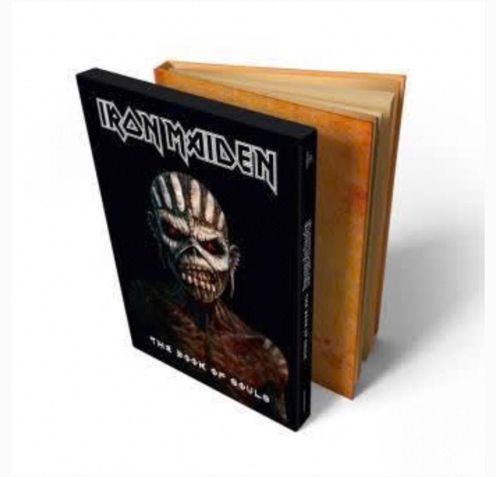 Iron Maiden - The Book Of Souls 2cd (Limited Book ed. 2015), Verzenden, Zo goed als nieuw