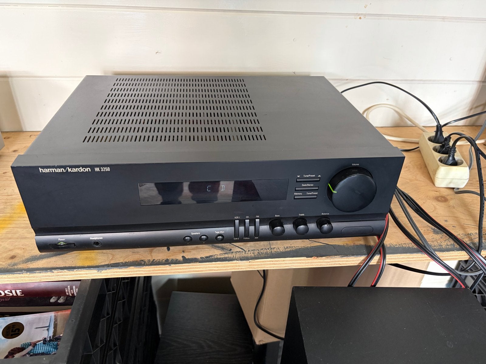 Harman/Kardon HK 3250 Stereo Receiver - Redelijke staat, Audio, Tv en Foto, Ophalen of Verzenden, Gebruikt, Stereo, Overige merken
