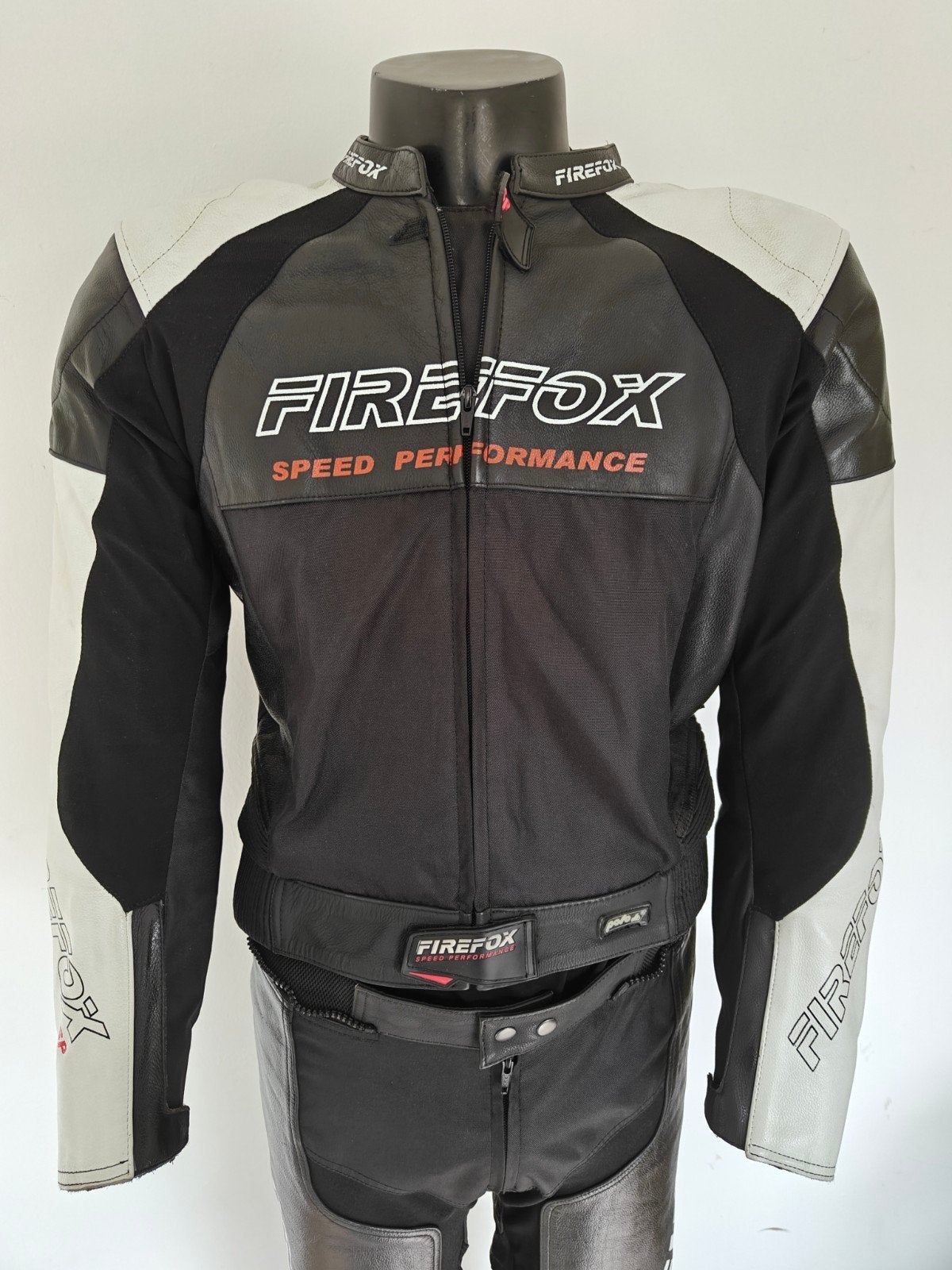 Firefox Speed Performance combipak (leer/textiel), Motoren, Ophalen of Verzenden, Tweedehands, Heren, Polo