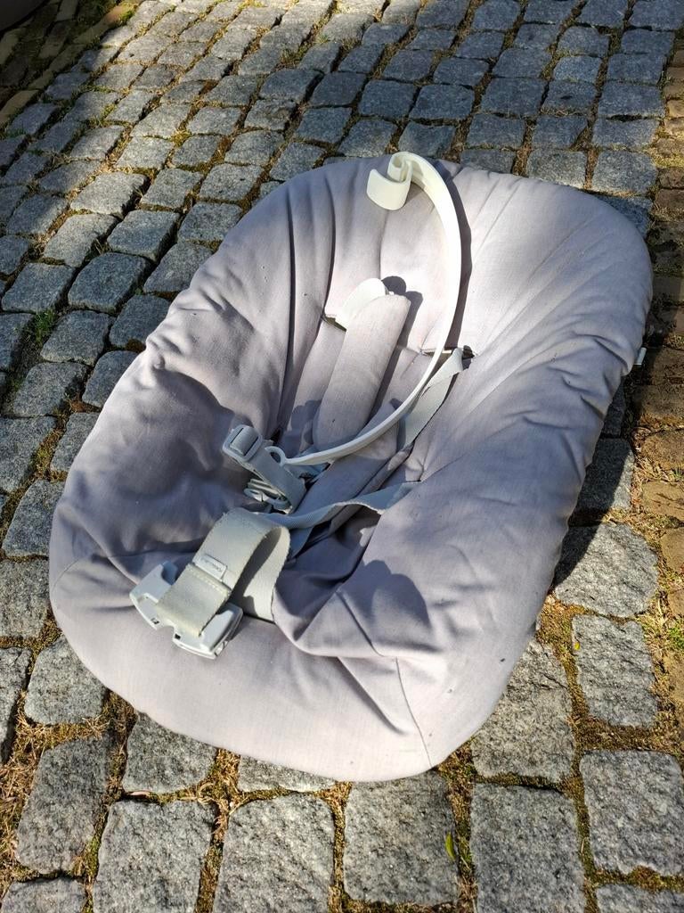 Stokke Tripp Trapp Newborn Set Grijs - Goede Staat, Kinderen en Baby's, Kinderstoelen, Ophalen of Verzenden, Gebruikt, Overige typen