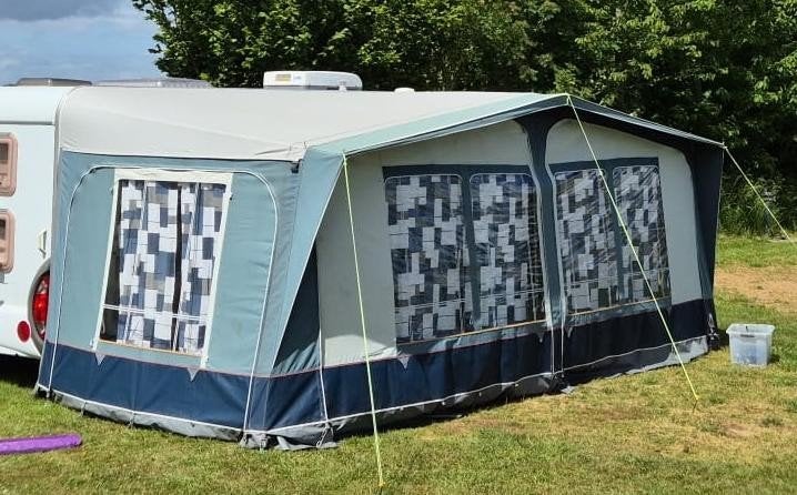 Dorema Madison Voortent Maat 14 (975-1000 cm) voor Caravan., Caravans en Kamperen, Ophalen of Verzenden, Gebruikt, Dorema