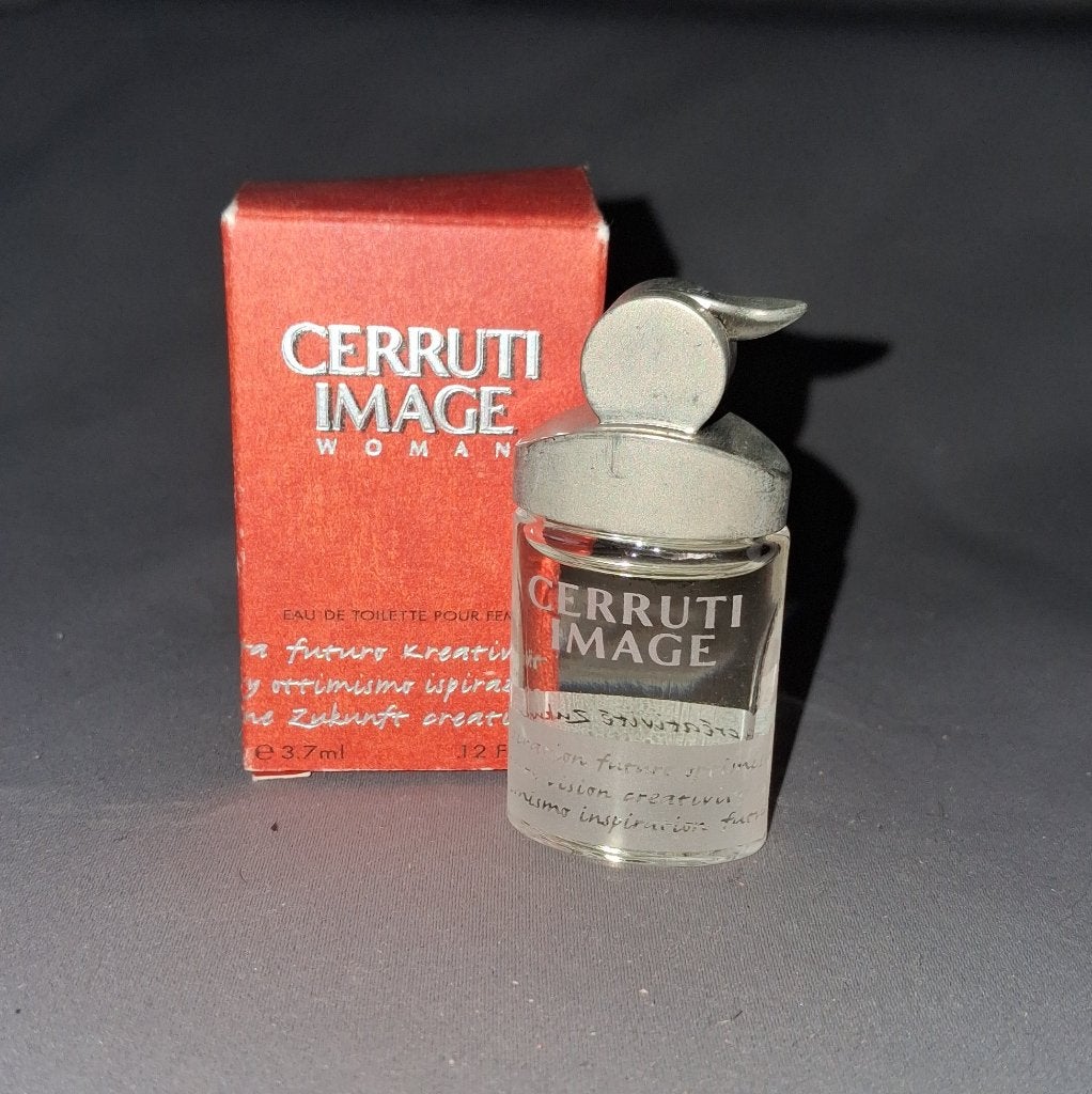 Parfum miniatuur - Nino cerruti Image woman + doosje, Ophalen of Verzenden, Zo goed als nieuw, Miniatuur, Gevuld
