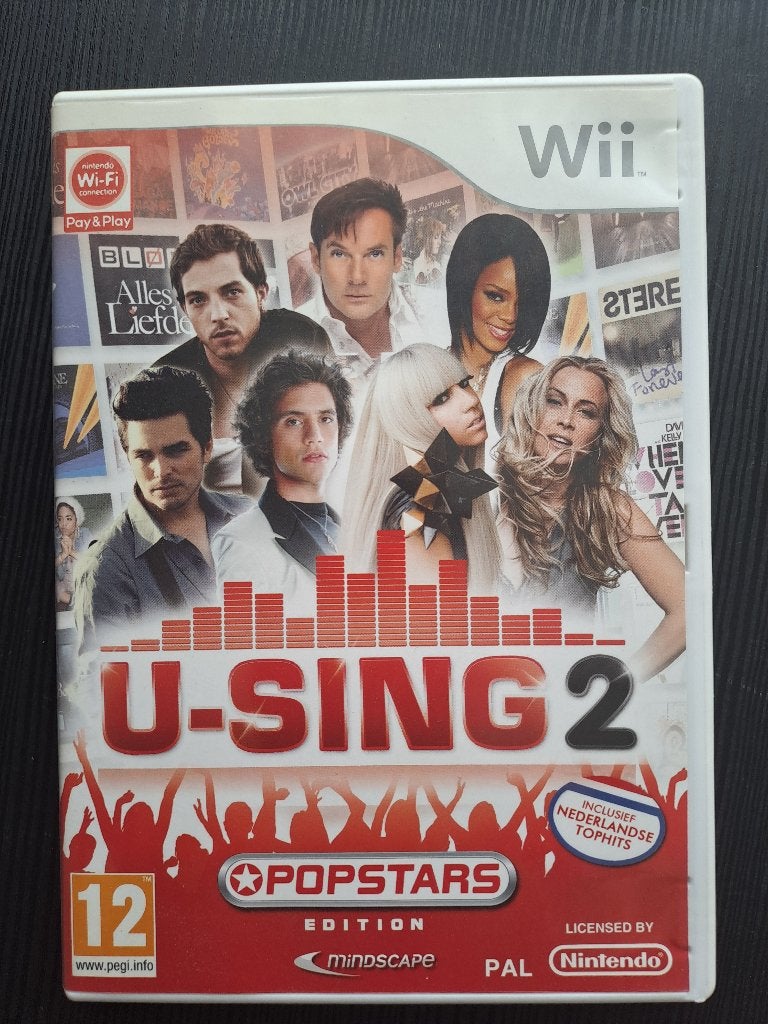 Wii spel u-sing 2 popstars, Spelcomputers en Games, Muziek, Ophalen of Verzenden, Zo goed als nieuw, 3 spelers of meer