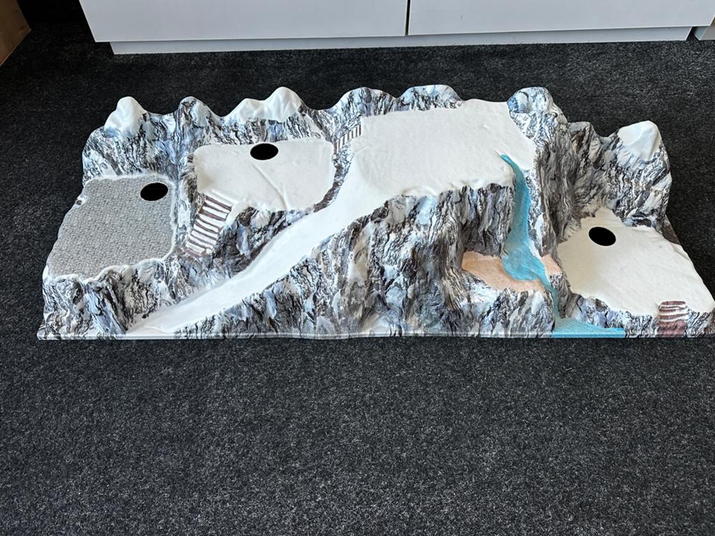 Basisplaat waterval MyVillage 120x40cm, Diversen, Kerst, Ophalen, Zo goed als nieuw