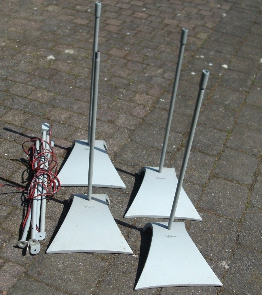 4 luidspeaker/luidsprekers standaards Vogel's VLS 615
