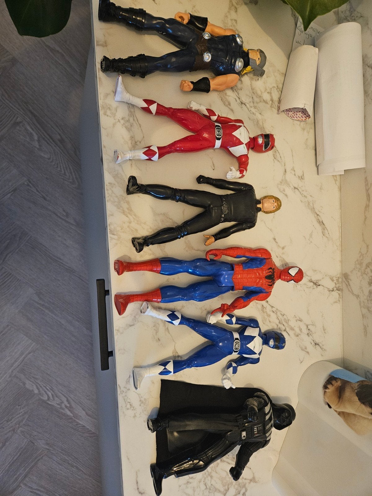 6 superhelden, Ophalen of Verzenden