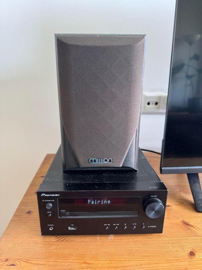 Pioneer Sound System met Bluetooth, CD, Radio en USB, Ophalen of Verzenden, Zo goed als nieuw, Pioneer, Microset