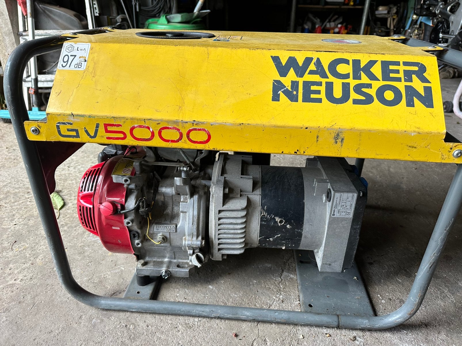Aggregaat, Ophalen, Zo goed als nieuw, Minder dan 5 kVA, Benzine