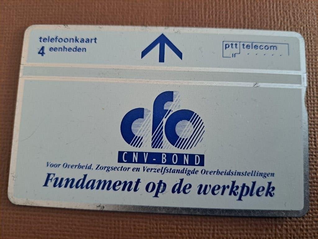 TELEFOONKAART - NEDERLAND - R 135 CFO- CNV BOND, Ophalen of Verzenden, Nederland