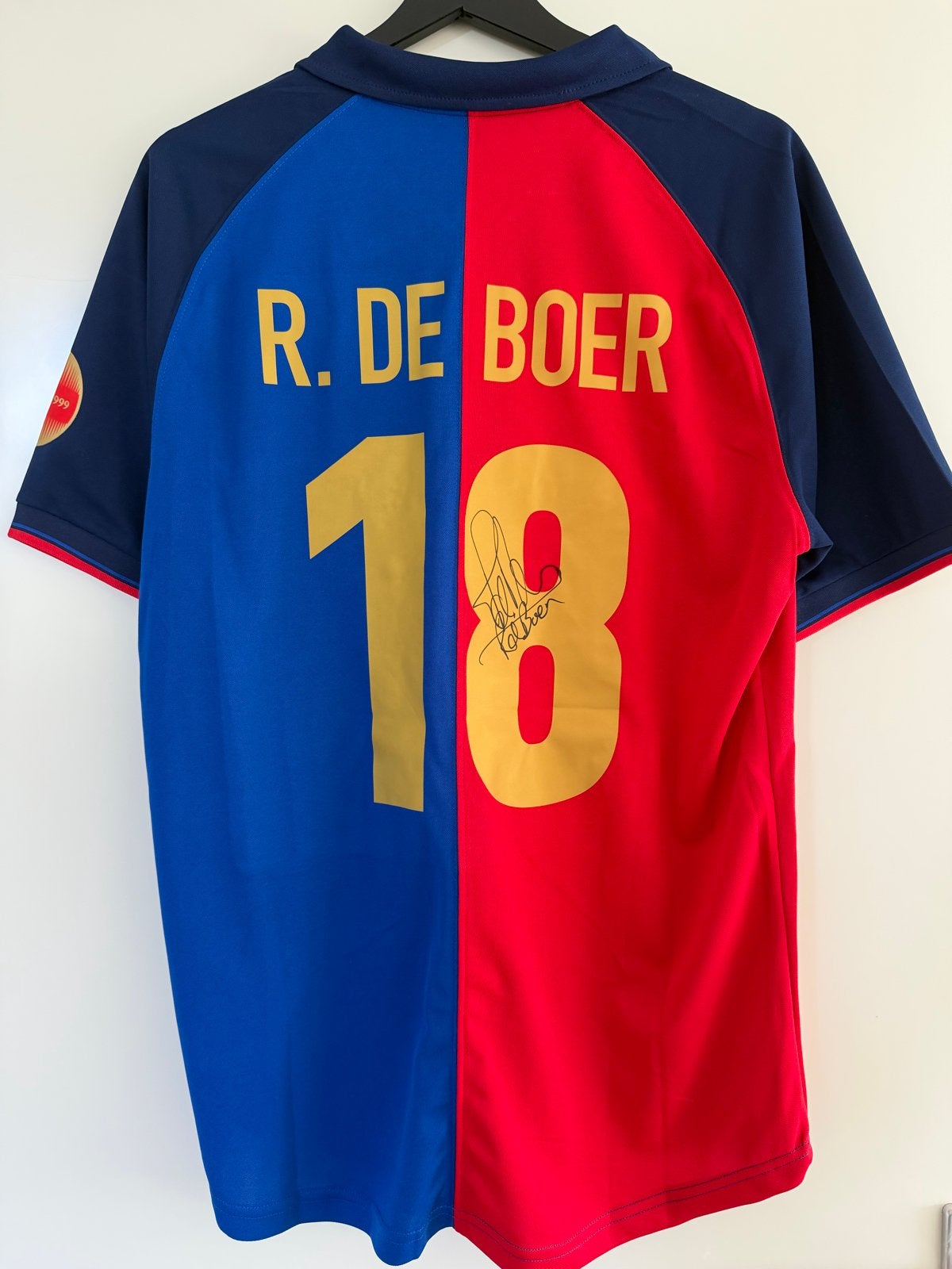 Gesigneerd R. de Boer shirt - Videobewijs, Ophalen of Verzenden, Zo goed als nieuw, Overige sporten, Shirt