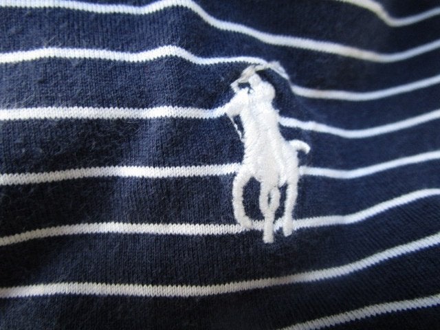 Ralph Lauren stretch top, maat M, valt als (echte) maat L, Ophalen, Blauw, Maat 42/44 (L), Zo goed als nieuw