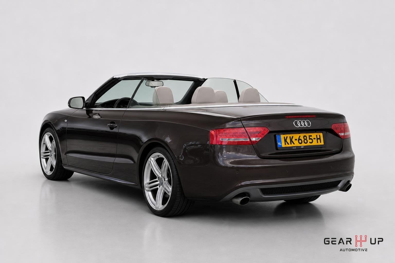 Audi A5 Cabriolet 2.0 TFSI quattro S Line CLIMA|CRUISE|NAVI|, Auto's, Audi, Euro 5, 4 cilinders, 4 stoelen, Leder
