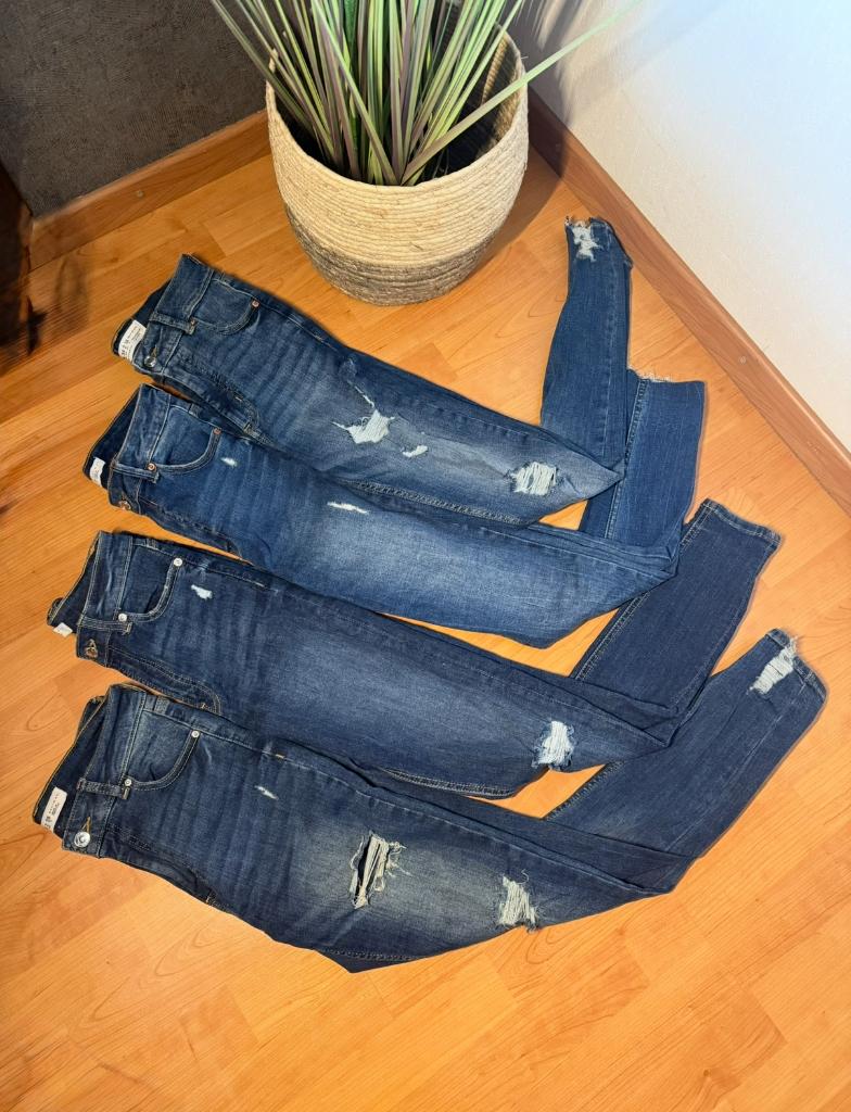 4 mooie broeken maat 34, Kleding | Dames, Overige Dameskleding, Onbekend, Verzenden, Zo goed als nieuw