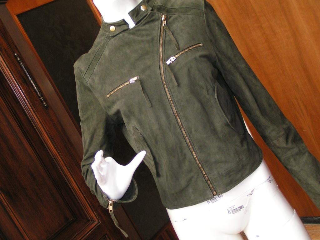IBANA ROUGE leren /suede jasje,Mt 38 als nieuw, Maat 38/40 (M), Tweedehands, IBANA ROUGE, Tweedehands