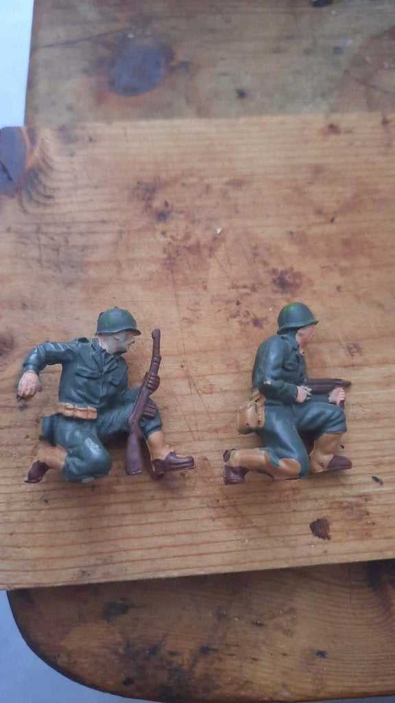 us boat crew Britains 1/32, Ophalen of Verzenden, Zo goed als nieuw, 1:50 of kleiner, Figuur of Figuren