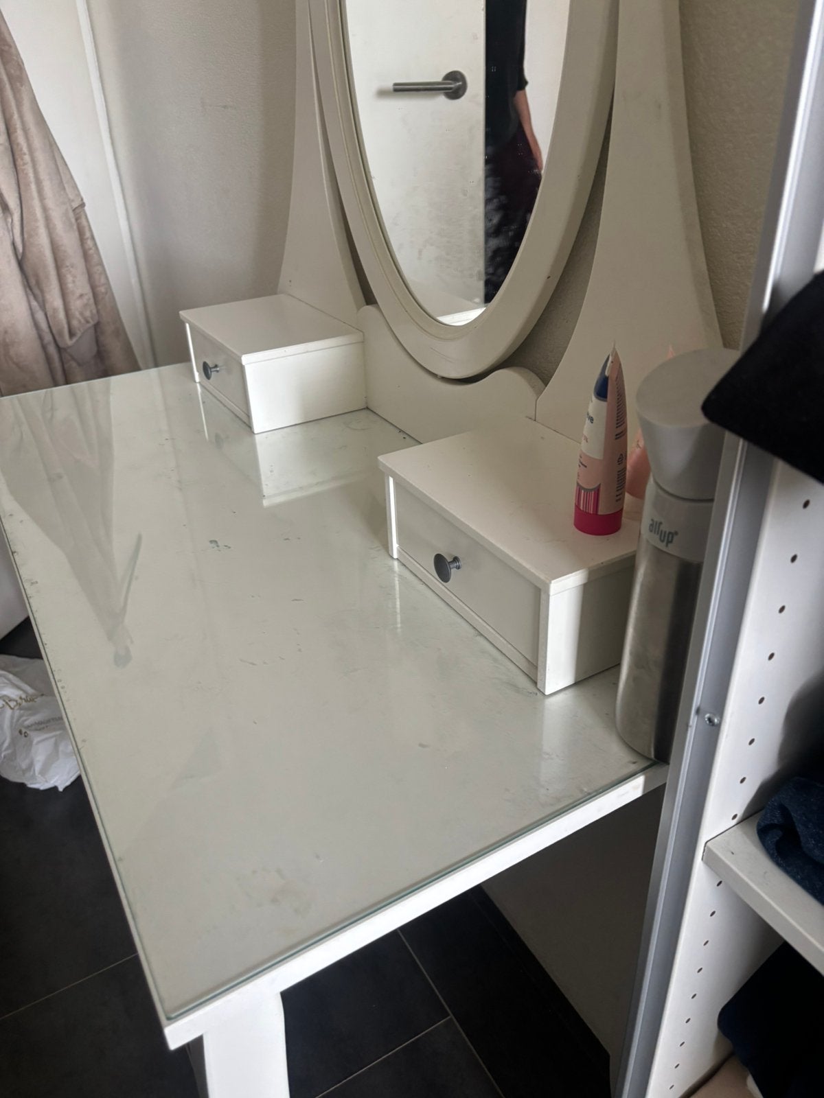 Kaptafel, Ophalen, Gebruikt, 50 tot 100 cm, Minder dan 100 cm
