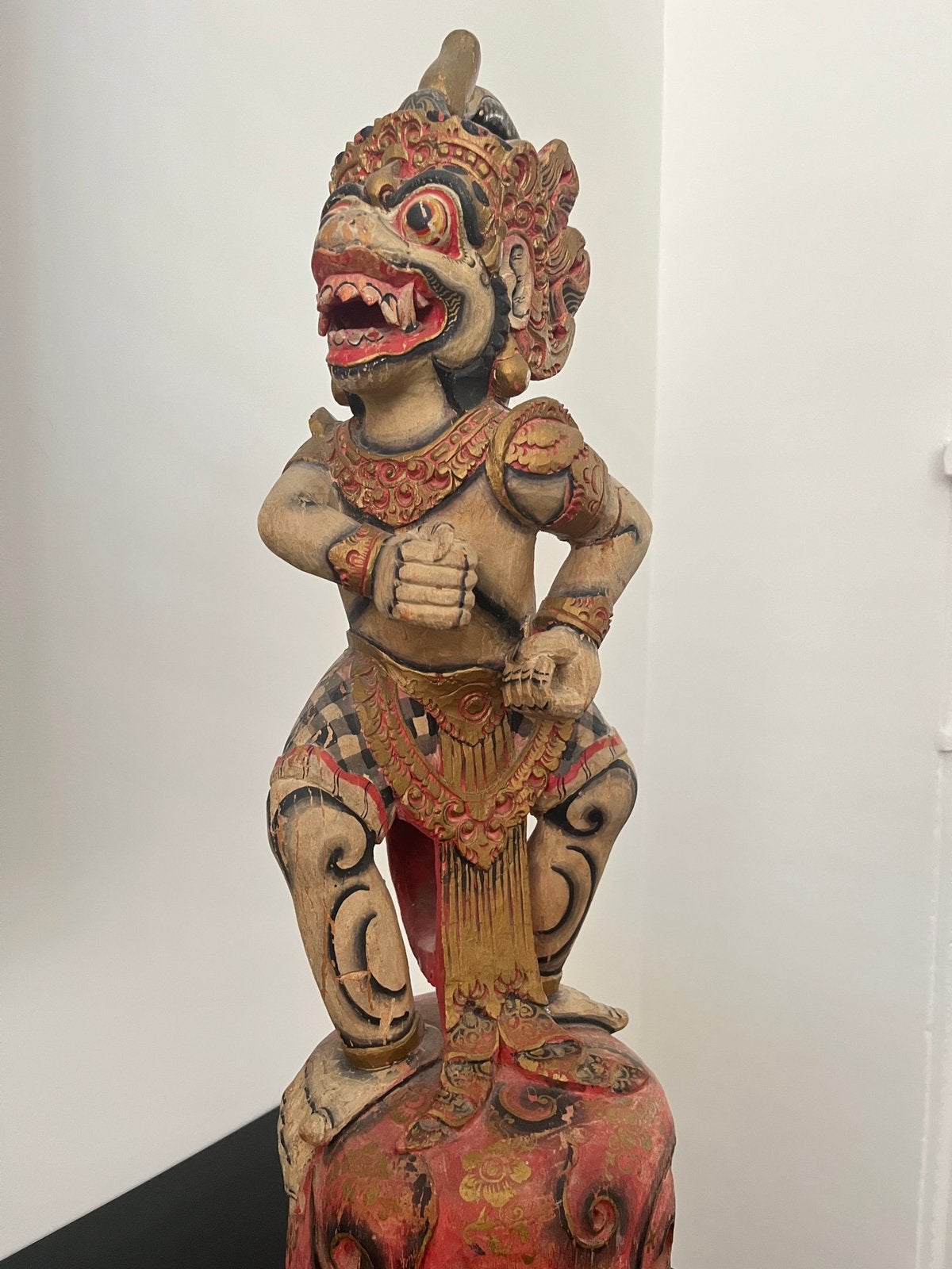 Hanuman bali antiek krisdrager, Ophalen of Verzenden