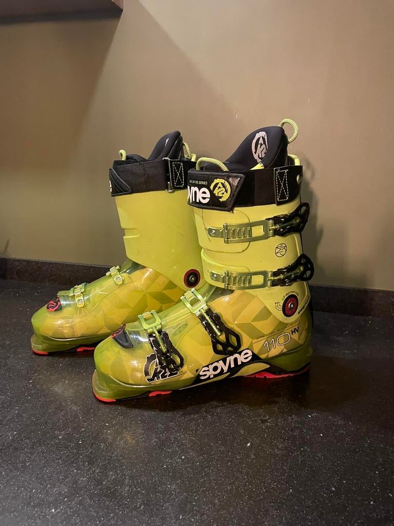 *** skischoenen maat ca. 44 a 45 ***, Sport en Fitness, Skiën en Langlaufen, 160 tot 180 cm, Gebruikt, Schoenen, Skiën