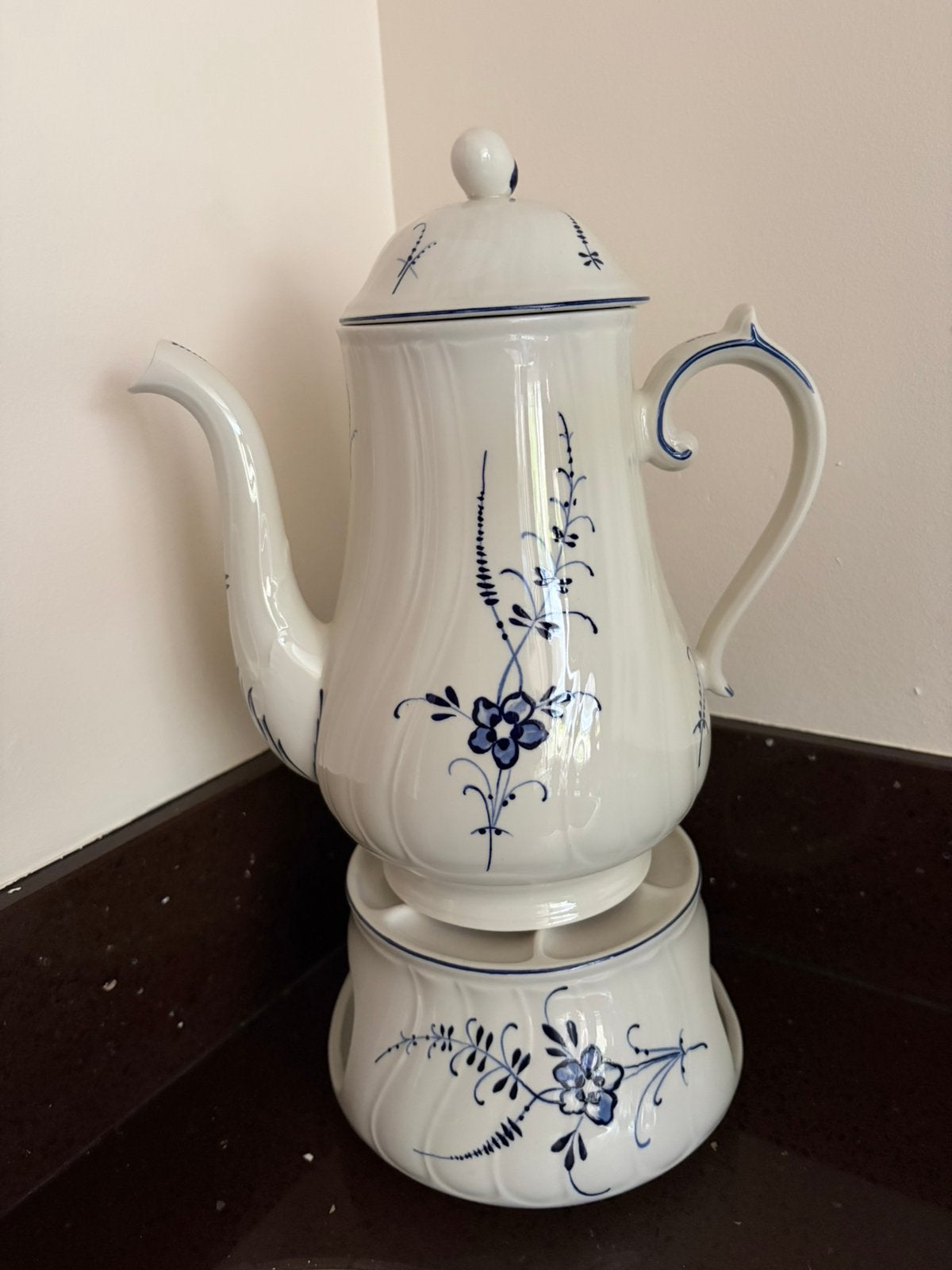 Koffieservies Vieux Luxembourg (Villeroy & Boch), Gebruikt, Ophalen of Verzenden, Overige stijlen, Porselein