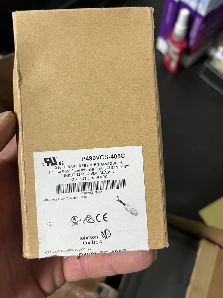 P216EEA + P499 Johnson Control 12 amp condensordrukregeling, Witgoed en Apparatuur, Airco's, Minder dan 60 m³, 3 snelheden of meer