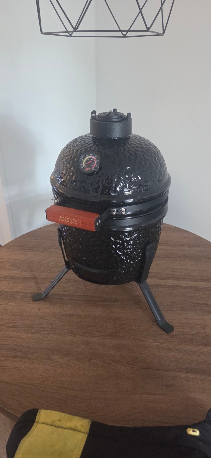 Compacte 13inch Kamado BBQ, Tuin en Terras, Barbecue-accessoires, Ophalen, Zo goed als nieuw, Onbekend