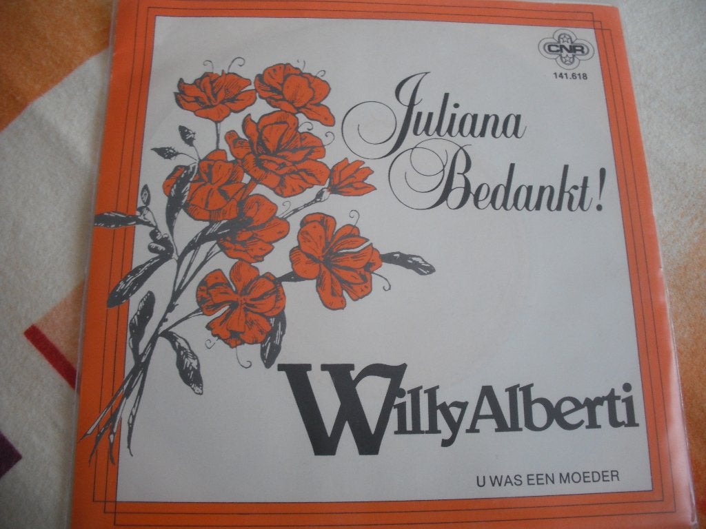Willy Alberti - Juliana Bedankt., Ophalen of Verzenden, Gebruikt, 12 inch, Levenslied of Smartlap