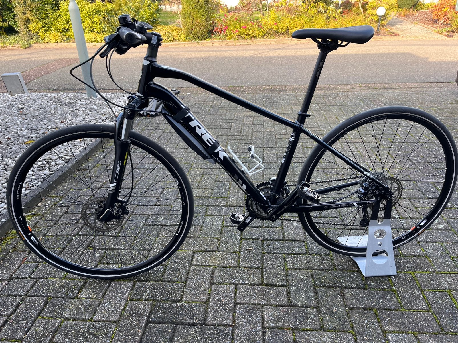 Trek DS8.4 Sportfiets, Vering, Meer dan 20 versnellingen, Schijfrem, 53 tot 57 cm