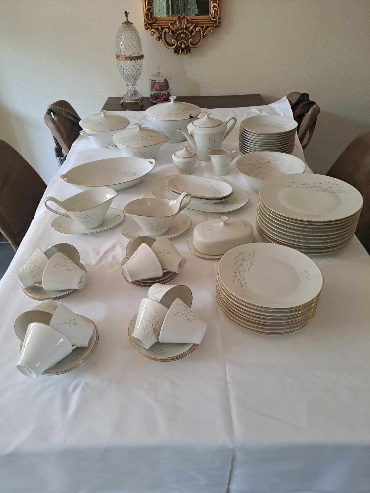 Vintage servies Bavaria, Ophalen