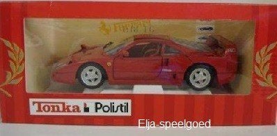 Modelauto 1:18 FERRARI F40 Tonka Polistil Rood schaalauto, Hobby en Vrije tijd, Ophalen of Verzenden, Nieuw, Auto, Overige merken