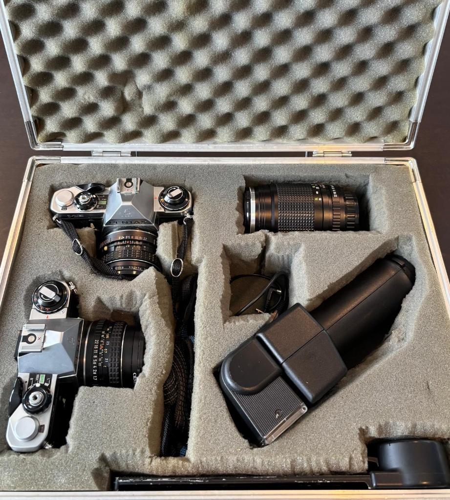 Pentax camera, Audio, Tv en Foto, Fotocamera's Analoog, Ophalen, Gebruikt, Spiegelreflex, Pentax