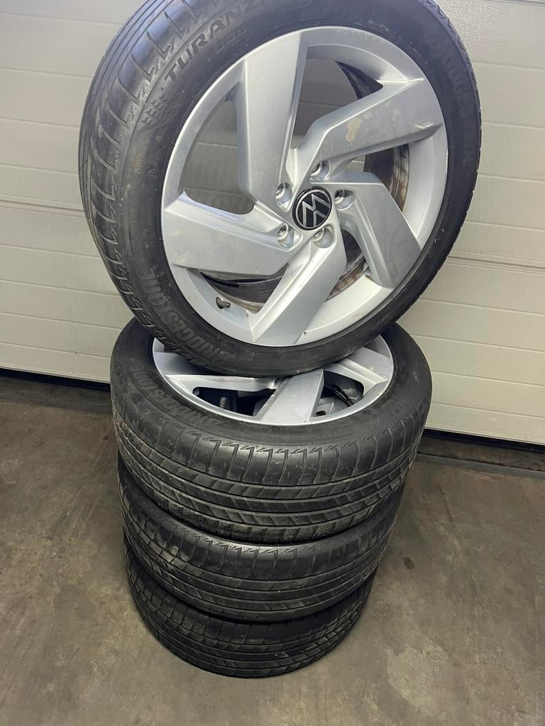 Volkswagen velgen steekmaat 5 keer 112 met banden, Auto-onderdelen, Banden en Velgen, Ophalen, Gebruikt, Banden en Velgen, 17 inch