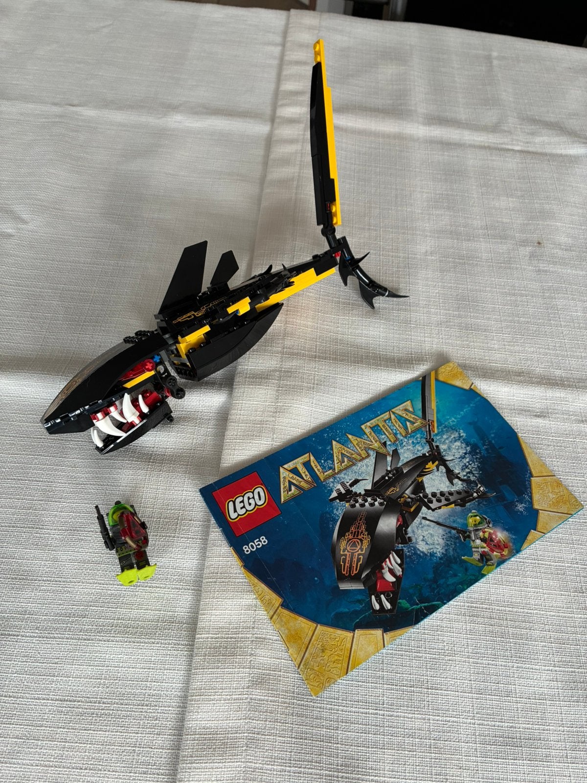 Lego 8058 Atlantis Guardian of the Deep, Compleet, Gebruikt, Overige thema's, Lego