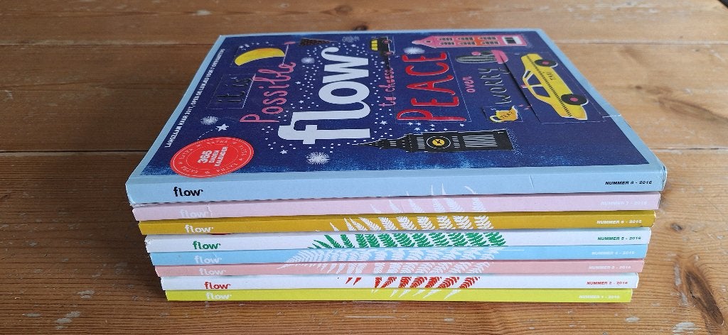 Flow Magazine jaargang 2016 - complete set, Ophalen of Verzenden, Zo goed als nieuw, Glossy