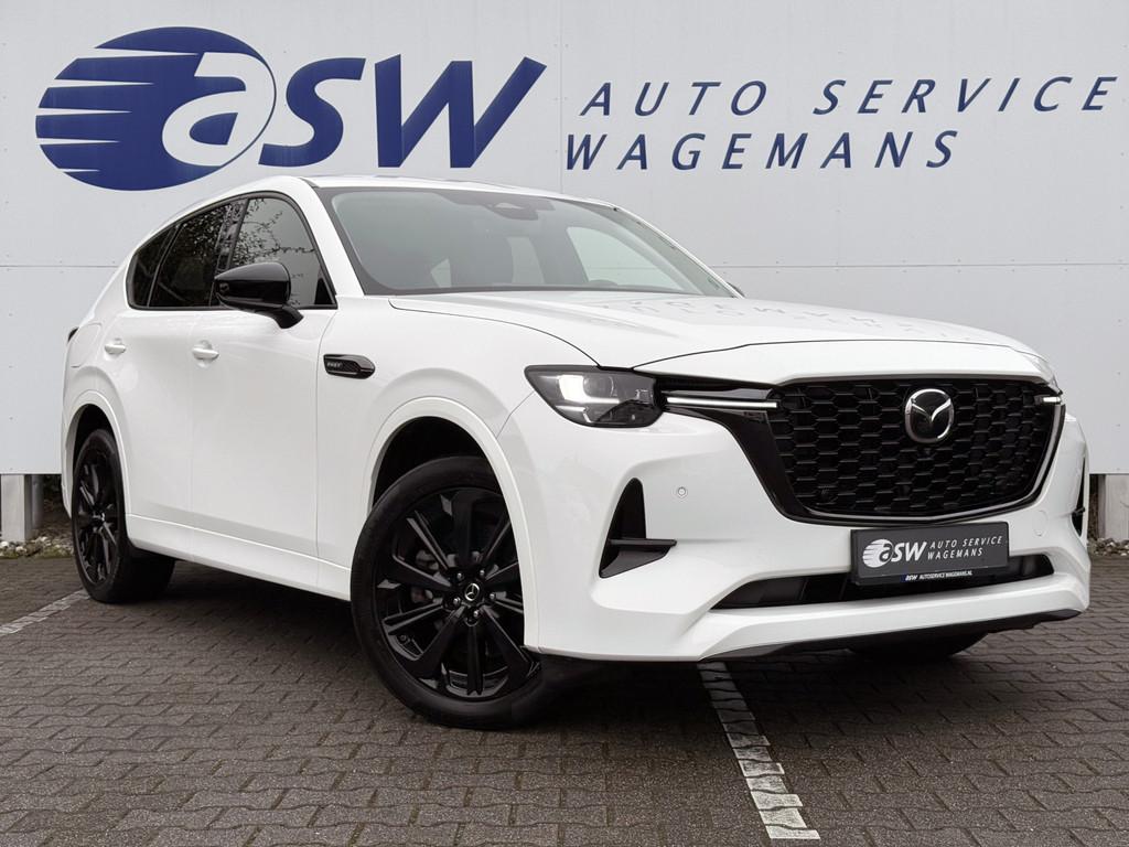 Mazda CX-60 2.5 e-SkyActiv PHEV Homura | Memory | 360* Camer, Auto's, Automaat, Adaptive Cruise Control, Gebruikt, 4 cilinders