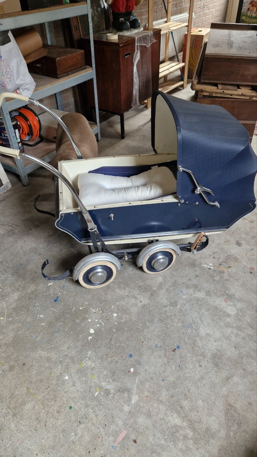 vintage kinderwagen, Ophalen, Gebruikt, Kinderwagen, Overige merken