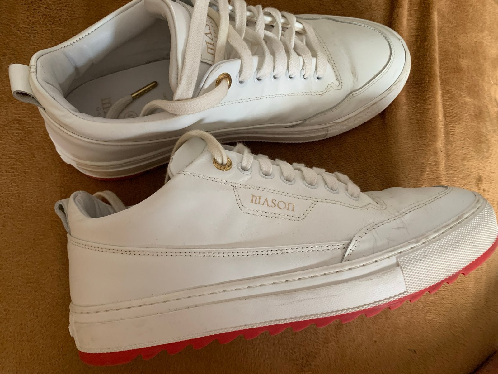 Mason sneakers maat 42 - Heel mooi, Ophalen of Verzenden, Zo goed als nieuw, Wit, Sneakers of Gympen