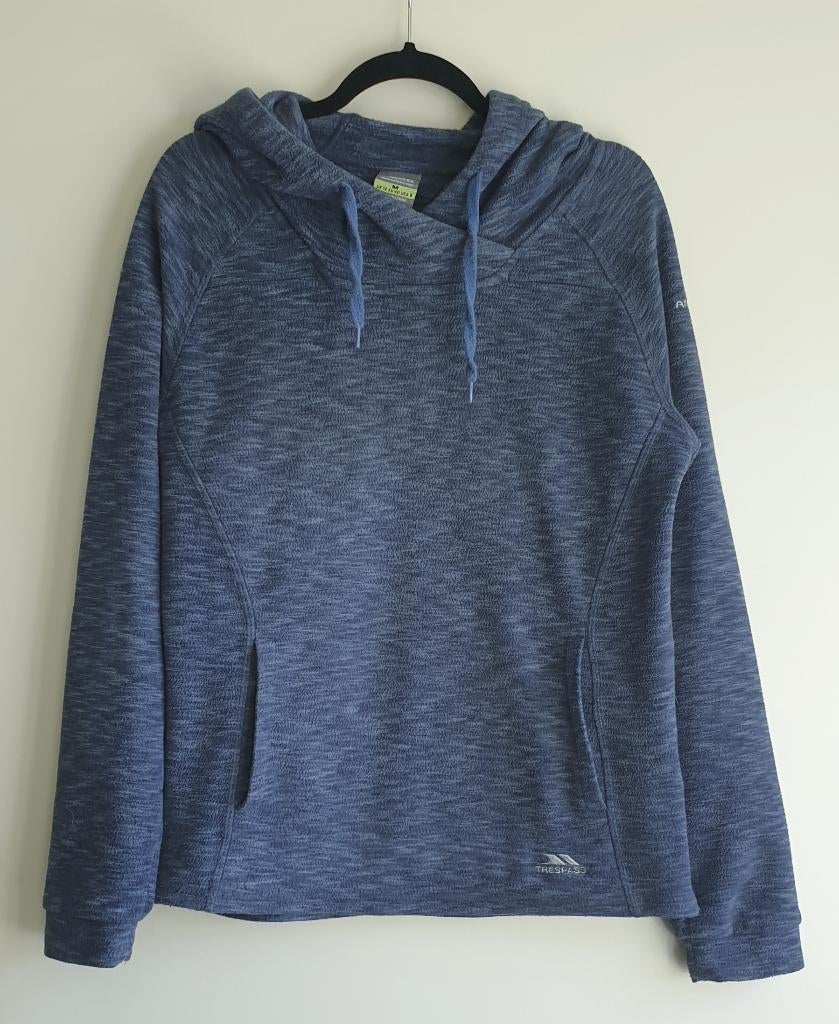 Trespass fleece hoody dames maat M, Kleding | Dames, Truien en Vesten, Maat 38/40 (M), Blauw, Ophalen of Verzenden, Zo goed als nieuw